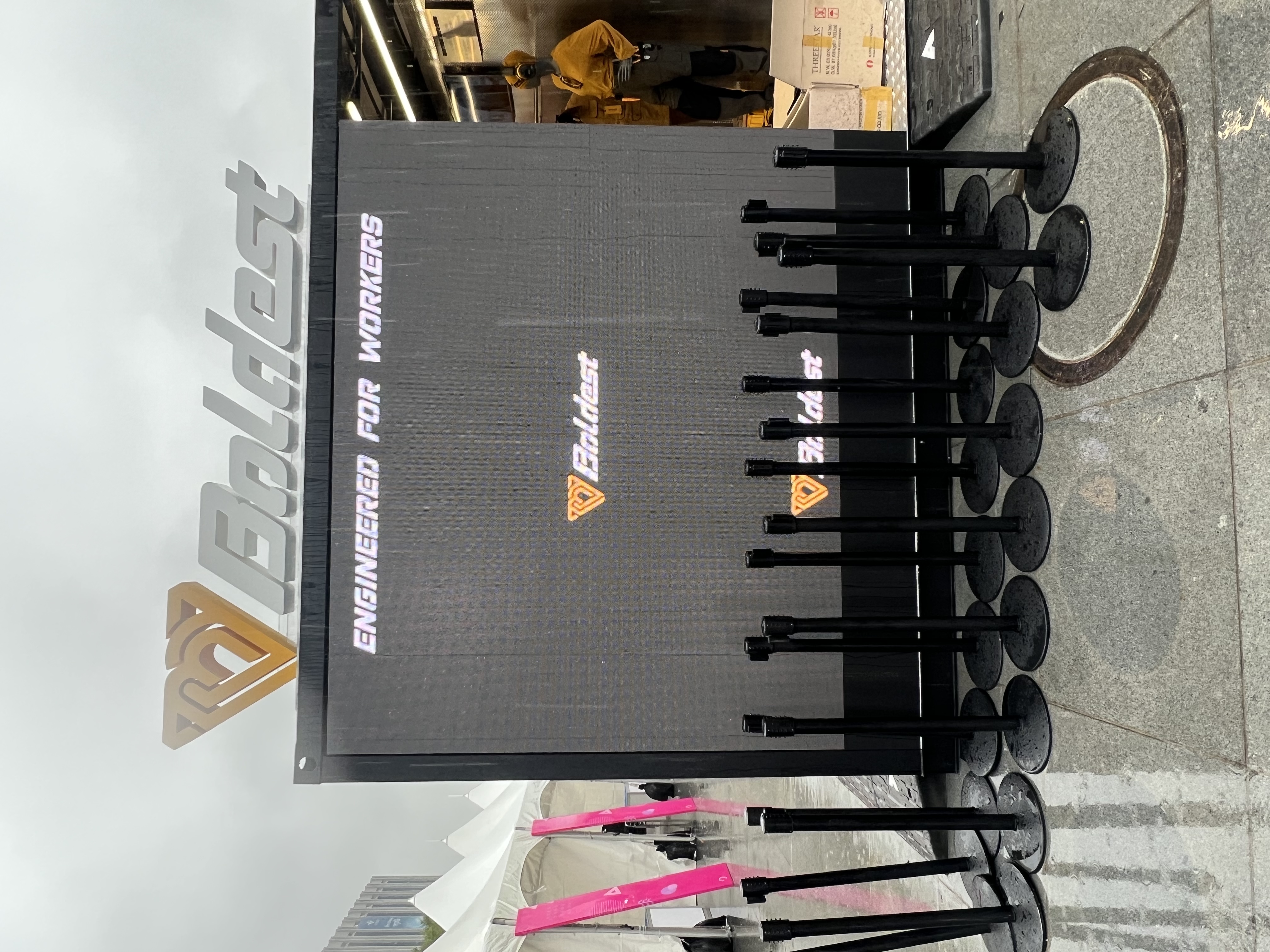 코오롱볼디스트 팝업 행사 